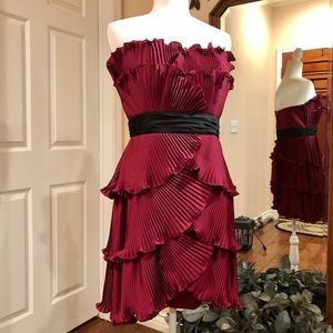 Lipstick Red maxandcleo Short Occasion Dress.